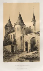 ... Pl. 89, Château du Vaumissel Calvados, 1860.
