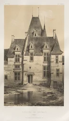 ... Pl. 97, Château de Baumais Calvados, 1860.