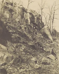 [Rocky Hillside], década de 1850.