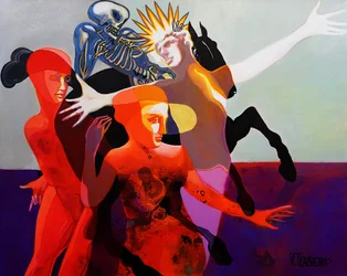 Figuras mitológicas surrealistas