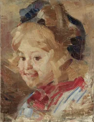 Cabeça de menina
