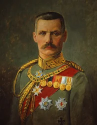 Príncipe herdeiro Rupprecht da Baviera, c.1916 (óleo sobre tela)