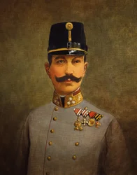 General Eduard von Bohm-Ermolli, c.1916 (óleo sobre tela)