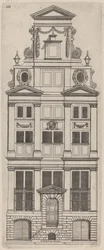 Elevação da fachada holandesa: pl. 3
