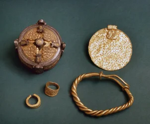 Joalharia viking de Gotland, Suécia. Século X. Estocolmo, Historiska Museet
