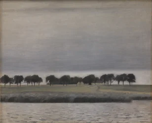 Estudo preliminar para chuva solar. Lago Gentofte, 1903.