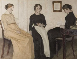 Três jovens, 1888.