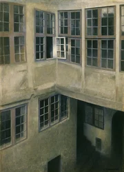 Interior de pátio, Strandgade 30
