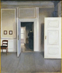 Mulher em um Interior, Strandgrade 30, 1901