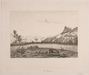 Área de montanha no Tirol