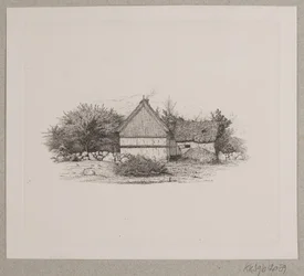 Uma casa de fazenda
