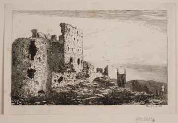Hammershus sobre Bornholm