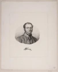 Retrato de Johan Christopher Hoffmann