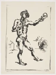 Folha de "Klingens Kunstnermappe No. 2"