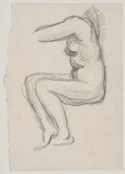 Modelo feminino sentado
