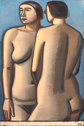 Dois nus femininos