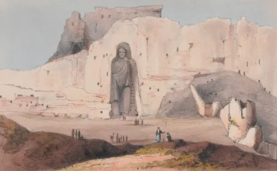 Figura masculina em Bameean 200 pés de altura