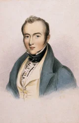 The Late Sir W H MacNaughton, Serviço Político, c.1841 (cor litho)