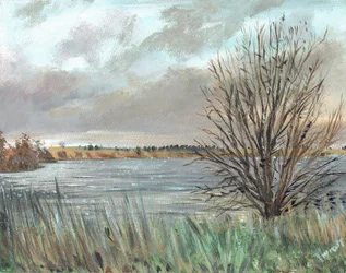 Fannyside Loch, 2009, (acrílico sobre tela)