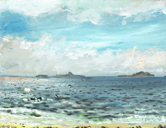 Praia Iona, 2007, (acrílico sobre tela)