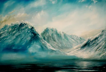 Montanhas em Lakes, 2009
