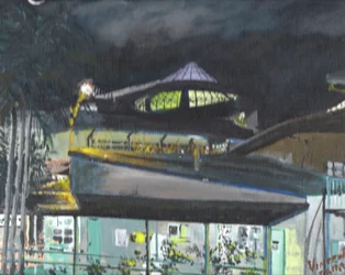 Noite em Cairns