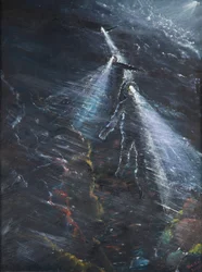 A noite foge de Blencathera, 2016,