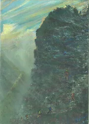Subida rochosa à montanha, 2011