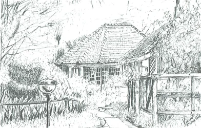 Quartos no hotel, Lago Naivasha, 2006