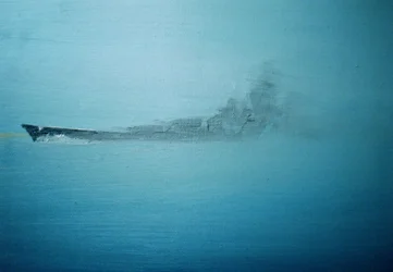 Scharnhorst na névoa da manhã Canal Dash 1942, 2014