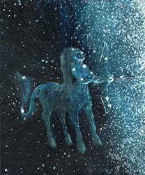 Sagitário Star sign, 2016, (óleo sobre tela)