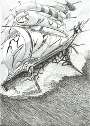 Storm Creators Arafura Sea, 2017, (Tinta no Papel)