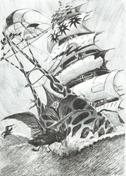 Storm Creators Timor Sea, 2017, (Tinta no Papel)