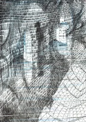 page17, O Castelo na Floresta de Findhorn, 2006, (tinta no papel)