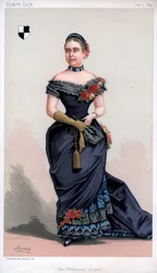 A princesa real, 1884