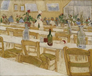 Um Restaurante Interior, 1887-88