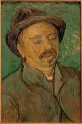 Retrato de um homem zarolho