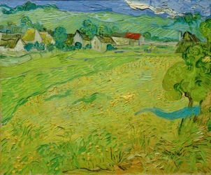 Vista de Les Vessenots perto de Auvers