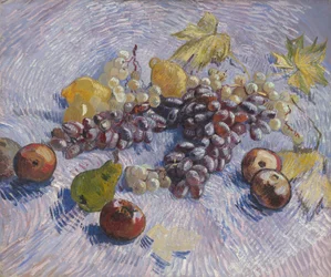 Uvas, limões, peras e maçãs, 1887