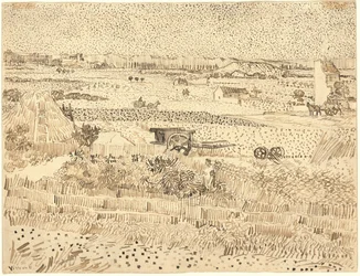 Colheita - A Planície de La Crau