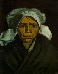 Cabeça de uma mulher camponesa