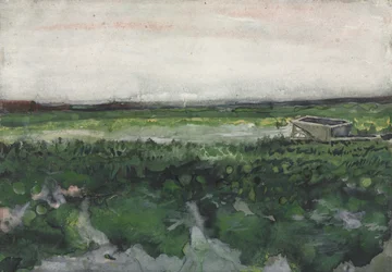 Paisagem com carrinho de mão, 1883