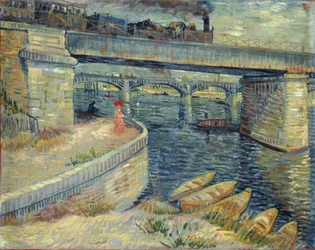 Les Ponts dAsnières, 1887.