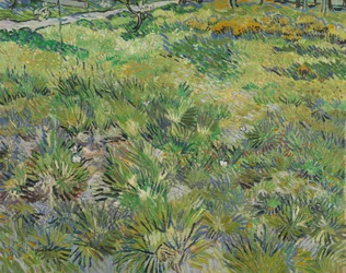 Grama longa com borboletas, 1890