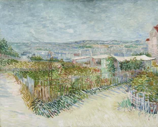 Montmartre: atrás do Moulin de la Galette