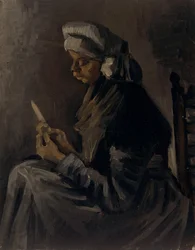 A descascadora de batatas, 1885