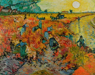 A Vinha Vermelha - Vinha Vermelha em Arles (Montmajour)