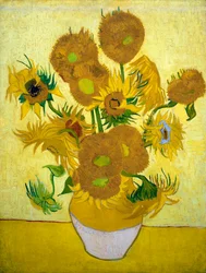 Os girassóis, 1889