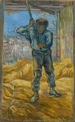 A debulhadora (depois de Millet)