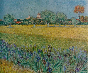 Vista de cervejas com íris em Bloom, 1888
